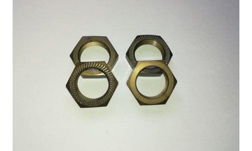 Losi 5ive LT Wheel Nuts GREY - 4pcs | Rovan Sports